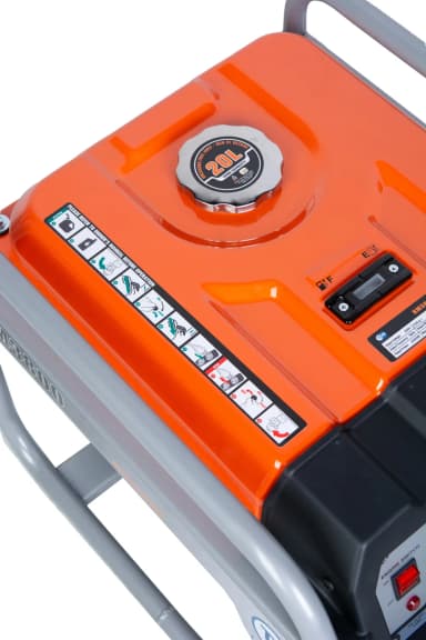 Генератор бензиновый 2,5 кВт 220В 16 л с ручным запуском TOR KM3800H — фото 5